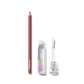 Signature Lip Pencil & Dripglass Crystal Super Shine Lip Gloss Bundle