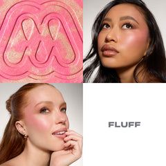 Pink Cloudlight Soft Glow Diffused Blush & Lip Filter Hydroplump Soft Matte Lipstick Bundle