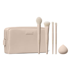 Oat Latte 5-Piece Face & Eye Brush Set