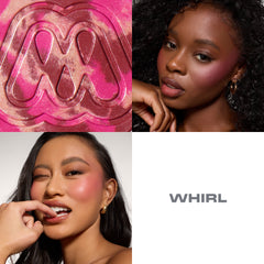 Plum Cloudlight Soft Glow Diffused Blush & Lip Filter Hydroplump Soft Matte Lipstick Bundle